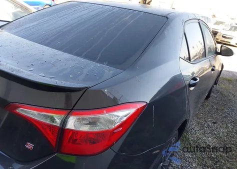 2015 Toyota Corolla S Plus from USA, damaged, VIN 5YFBURHE3FP214982